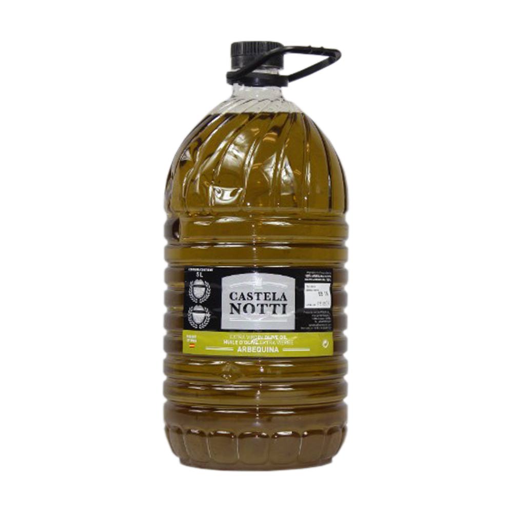 Huile d'olive extra vierge Arbequina 5 L Castelanotti