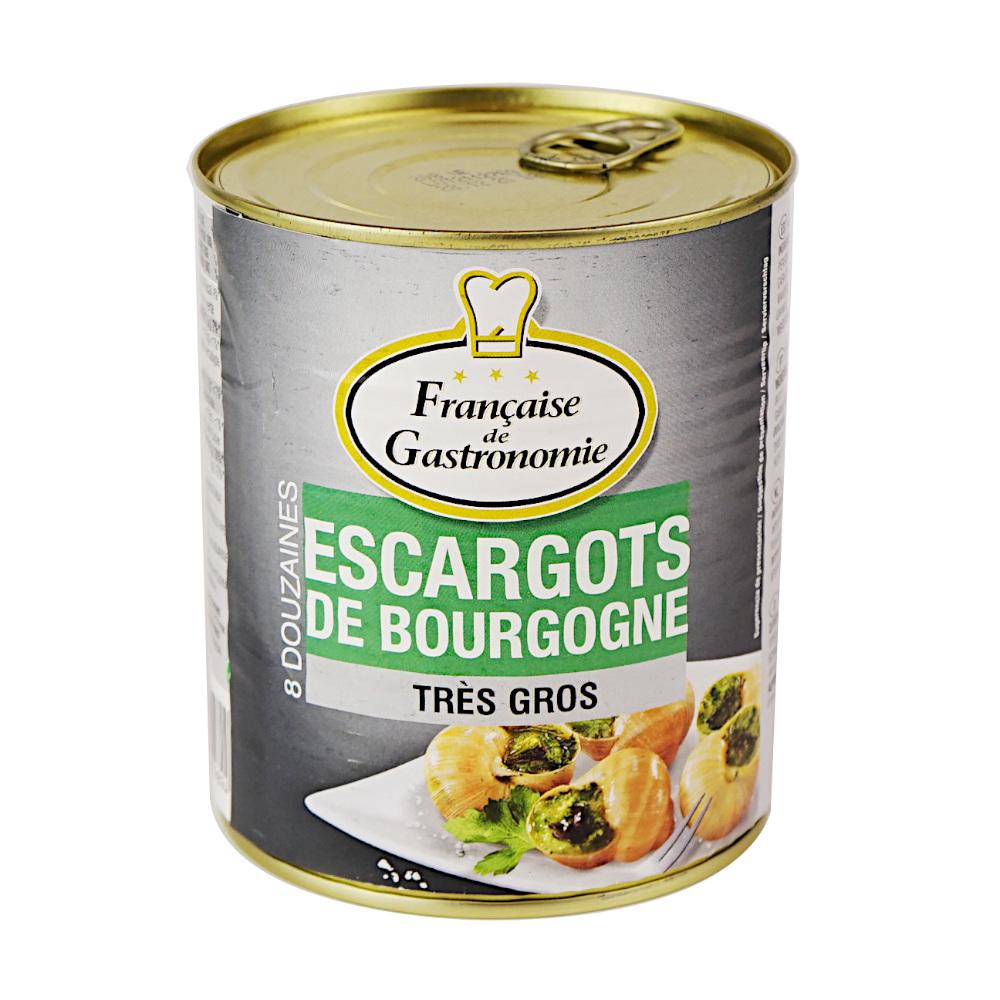 Escargots Bourgogne France Très grand 96 ct Francaise De Gastronomia
