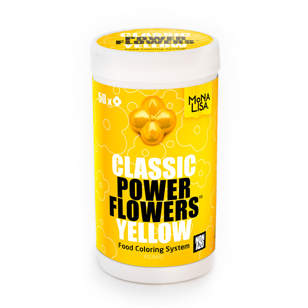 Power Flower Colorant Classic Yellow- 50 g Mona Lisa