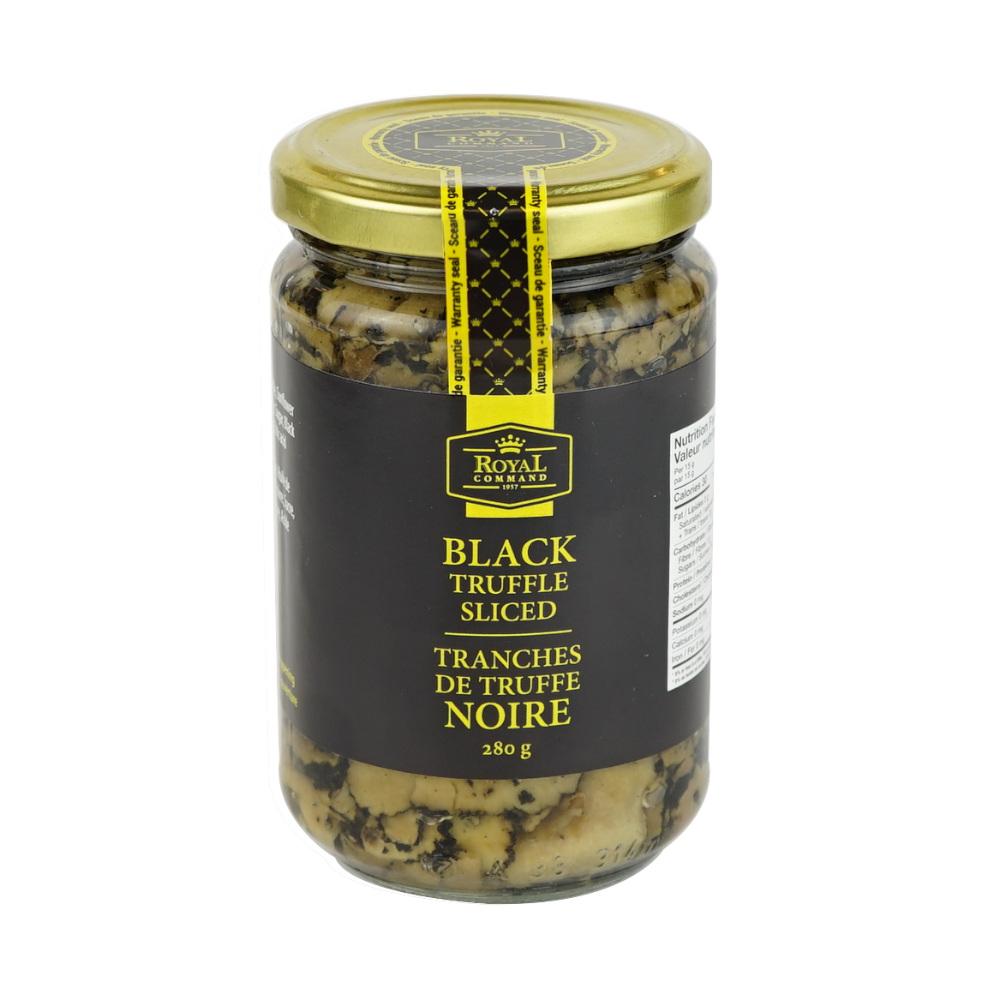 Truffe noire en tranches 280 g Royal Command