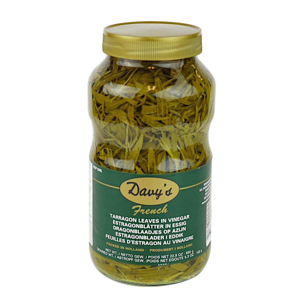 Tarragon Leaves in Vinegar 650 g Davy's
