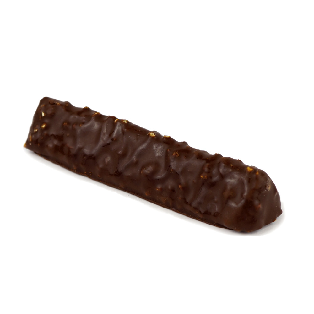 Bûche Praline Noisette Chocolat Noir Triador 40 g Choctura