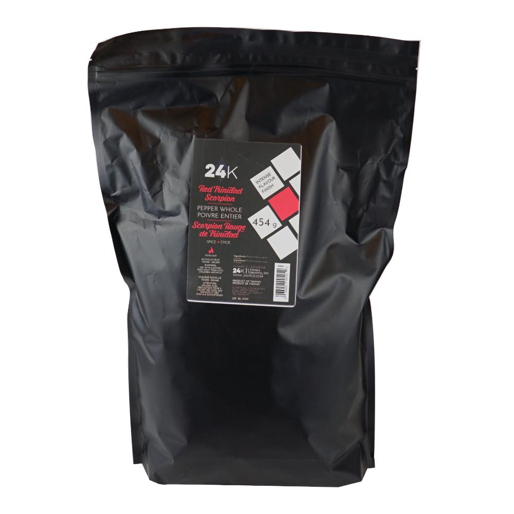 Red Trinidad Scorpion Pepper Whole- 454 g 24K