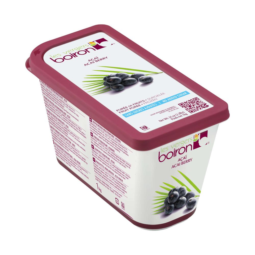 Purée d'açaï surgelée 6 x 1 kg Boiron