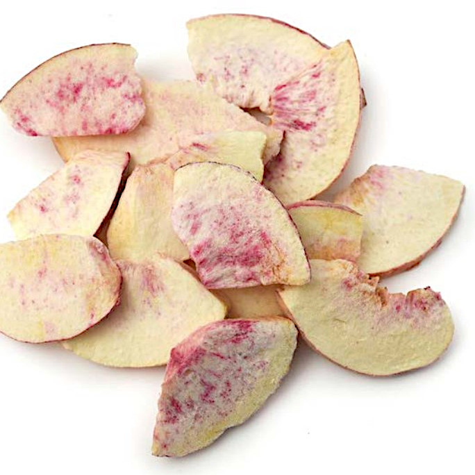 White Peach Slices Freeze Dried - 150 g Fresh-As