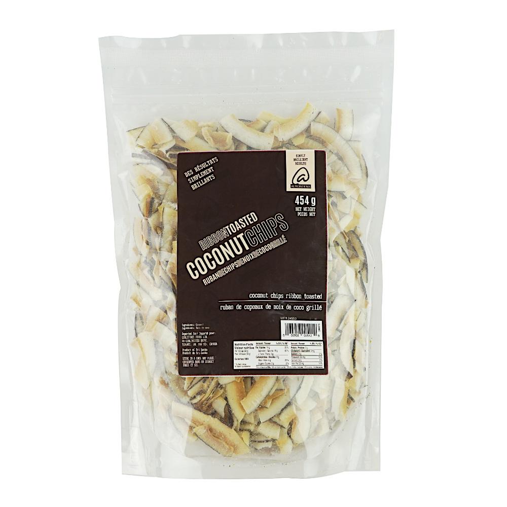 Coconut Chips Ribbon Toasted 454 g Almondena