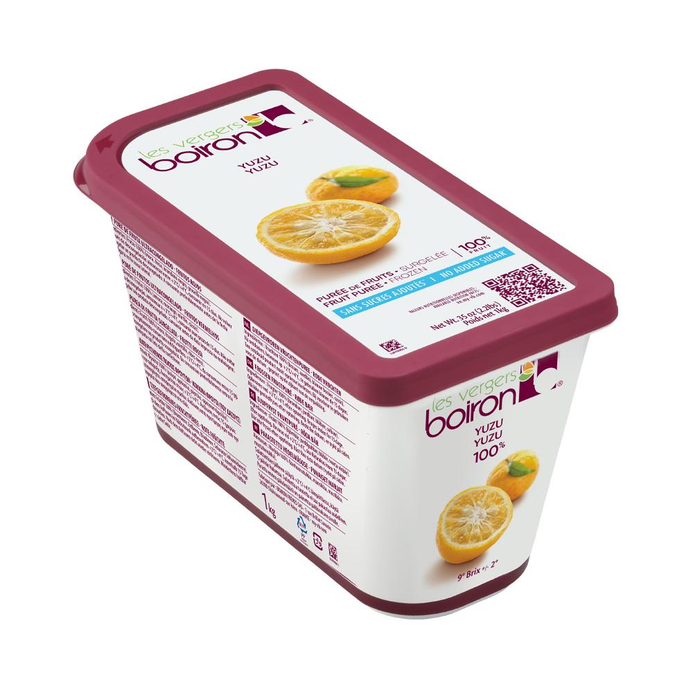 Purée de Yuzu 100% pure surgelée 6 x 1 kg Boiron