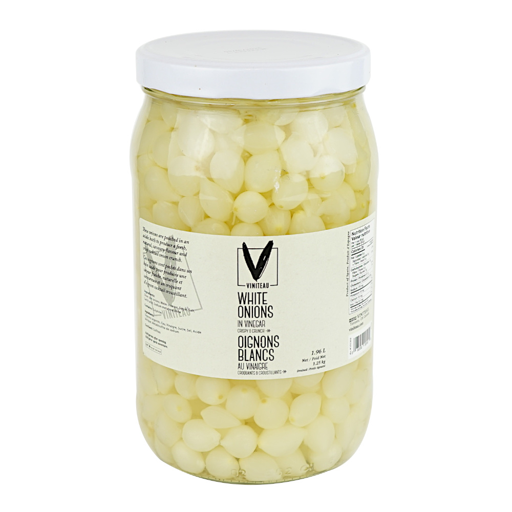 Baby Onions Pickled Natural 1.96 L Viniteau