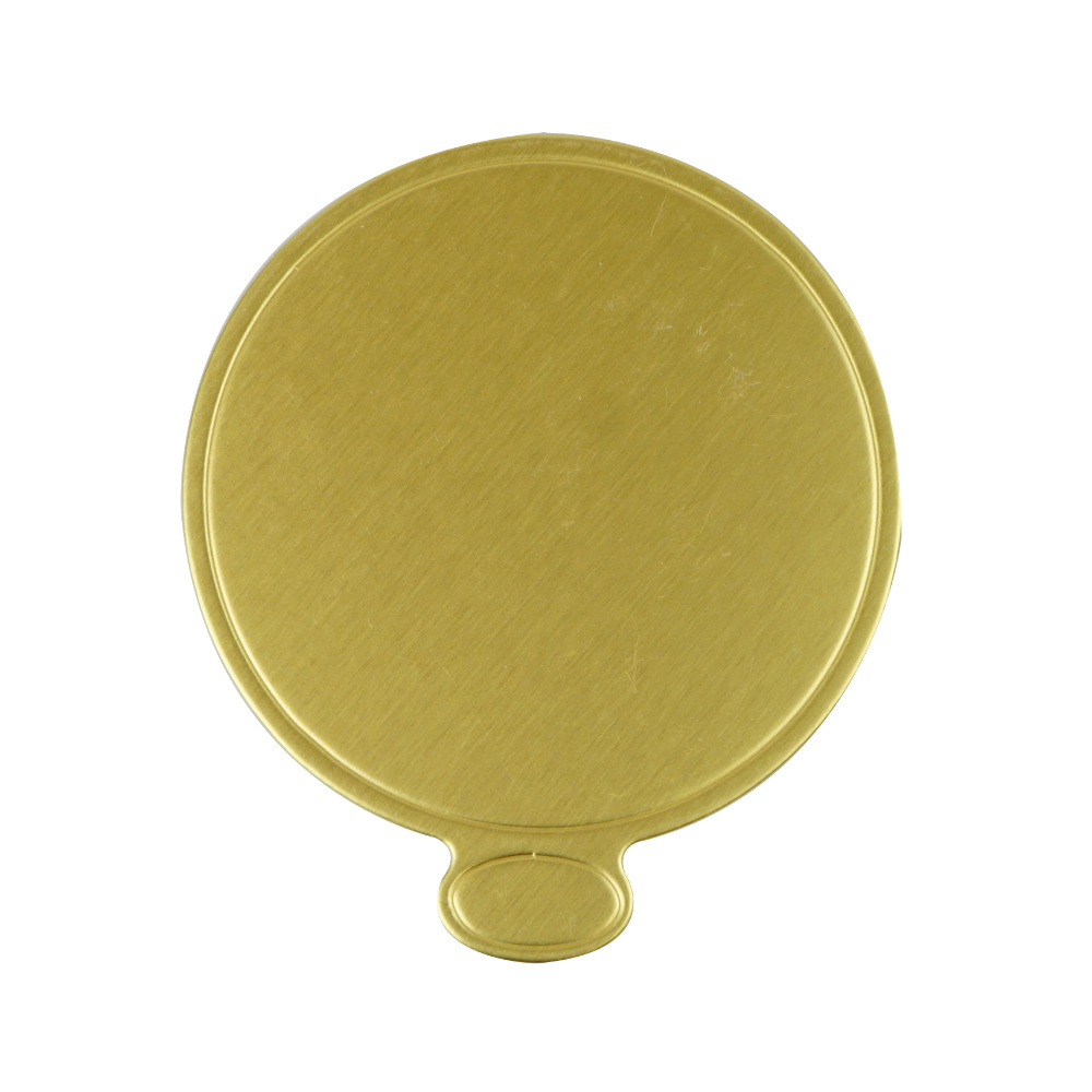 Round Mini Cake Board 80mm Gold 100 pc Artigee