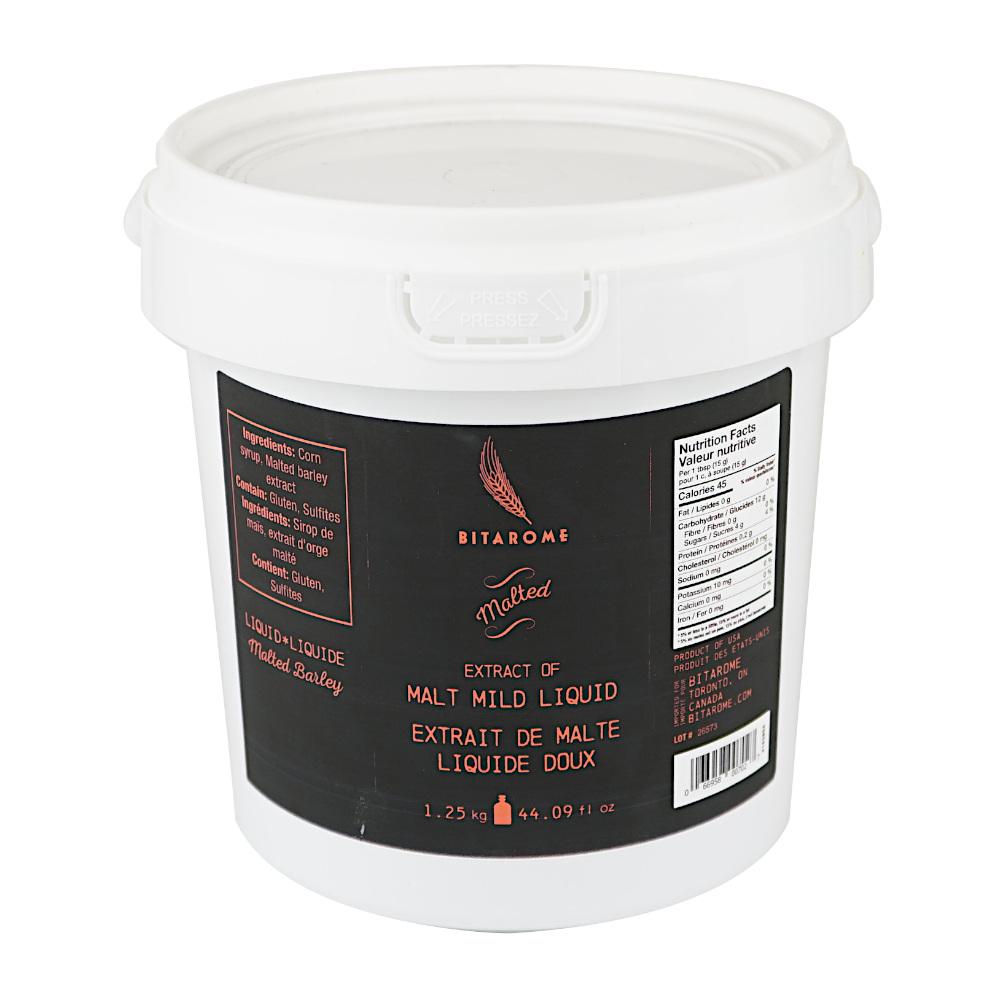 Extrait de malt liquide doux 1.25 kg Bitarome