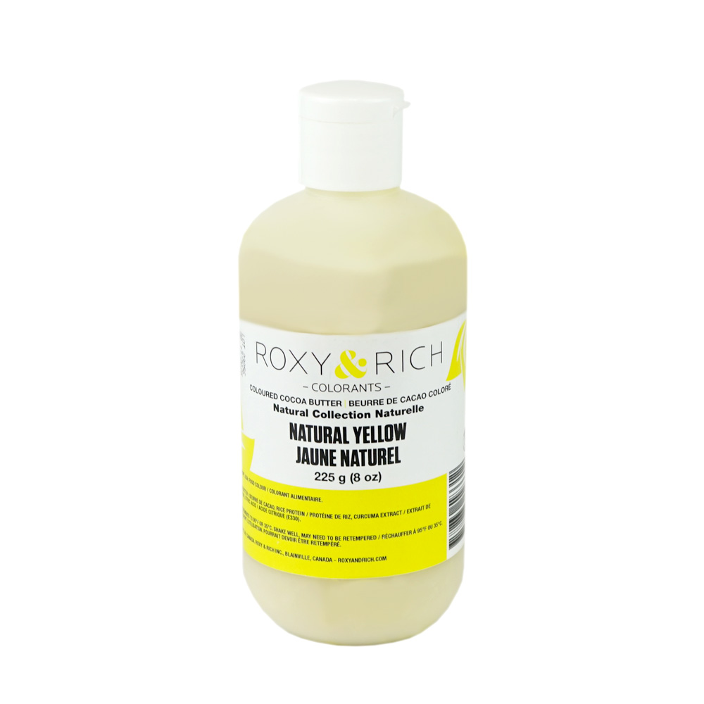 Cocoa Butter Natural Yellow 225 g Roxy and Rich