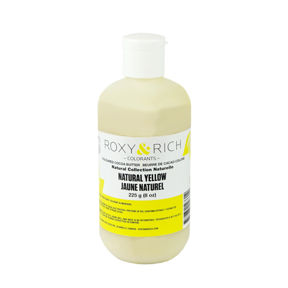 Cocoa Butter Natural Yellow 225 g Roxy and Rich