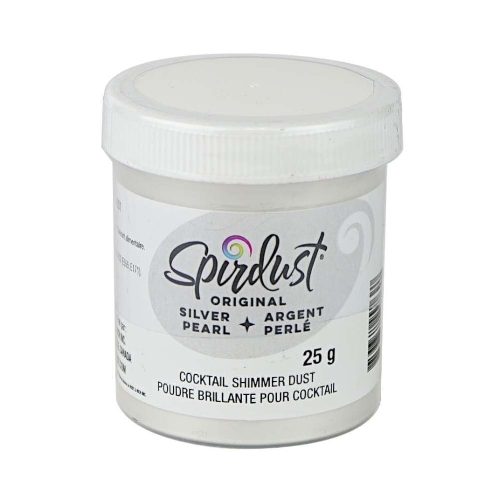 Spirdust Poudre Brillante Pour Cocktail Argent Perle 25 g Roxy and Rich