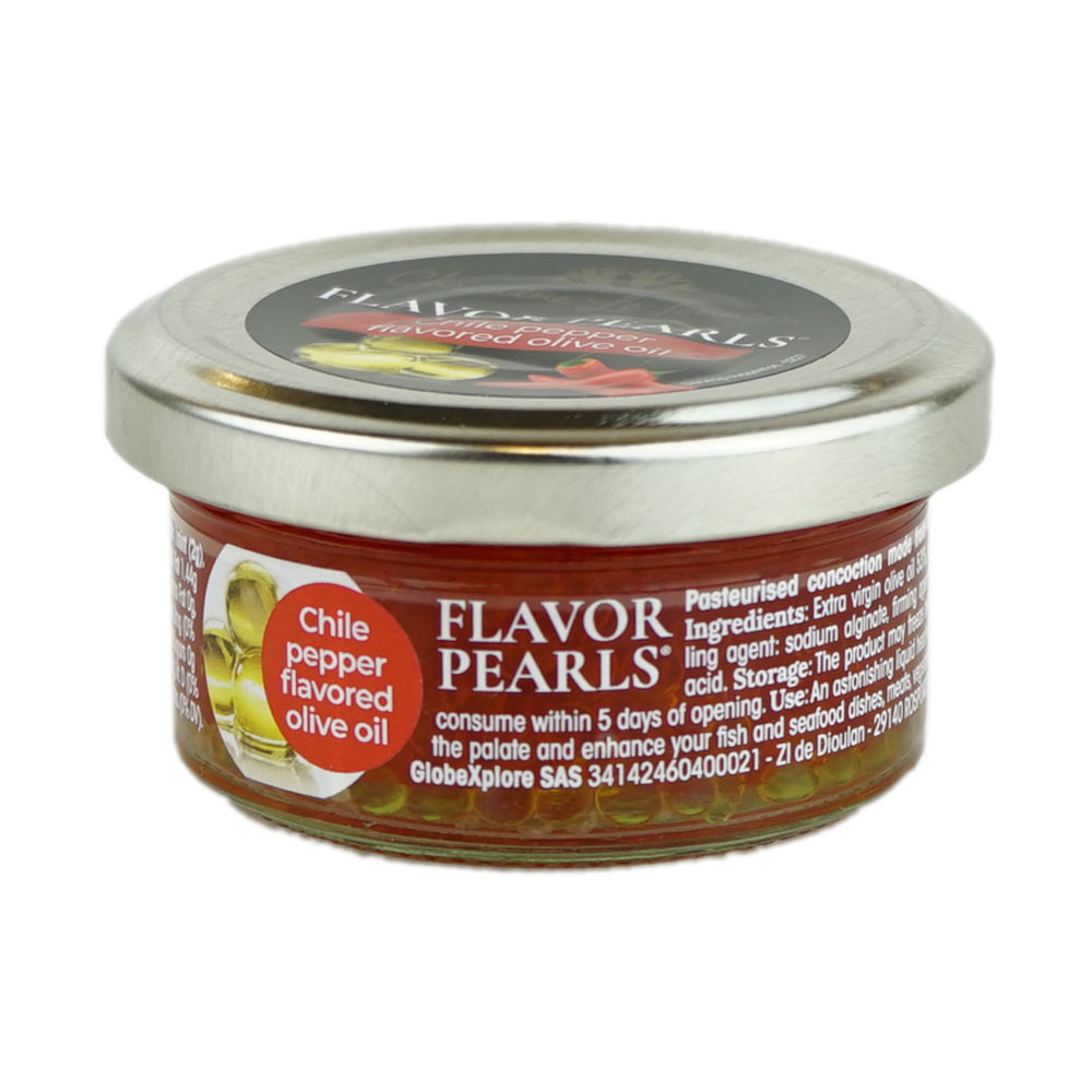 Flavour Pearls Chili Olive Oil 45 g Christine Tennier