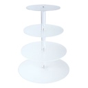 Cake Acrylic Stand 4 tier 1 pc Artigee