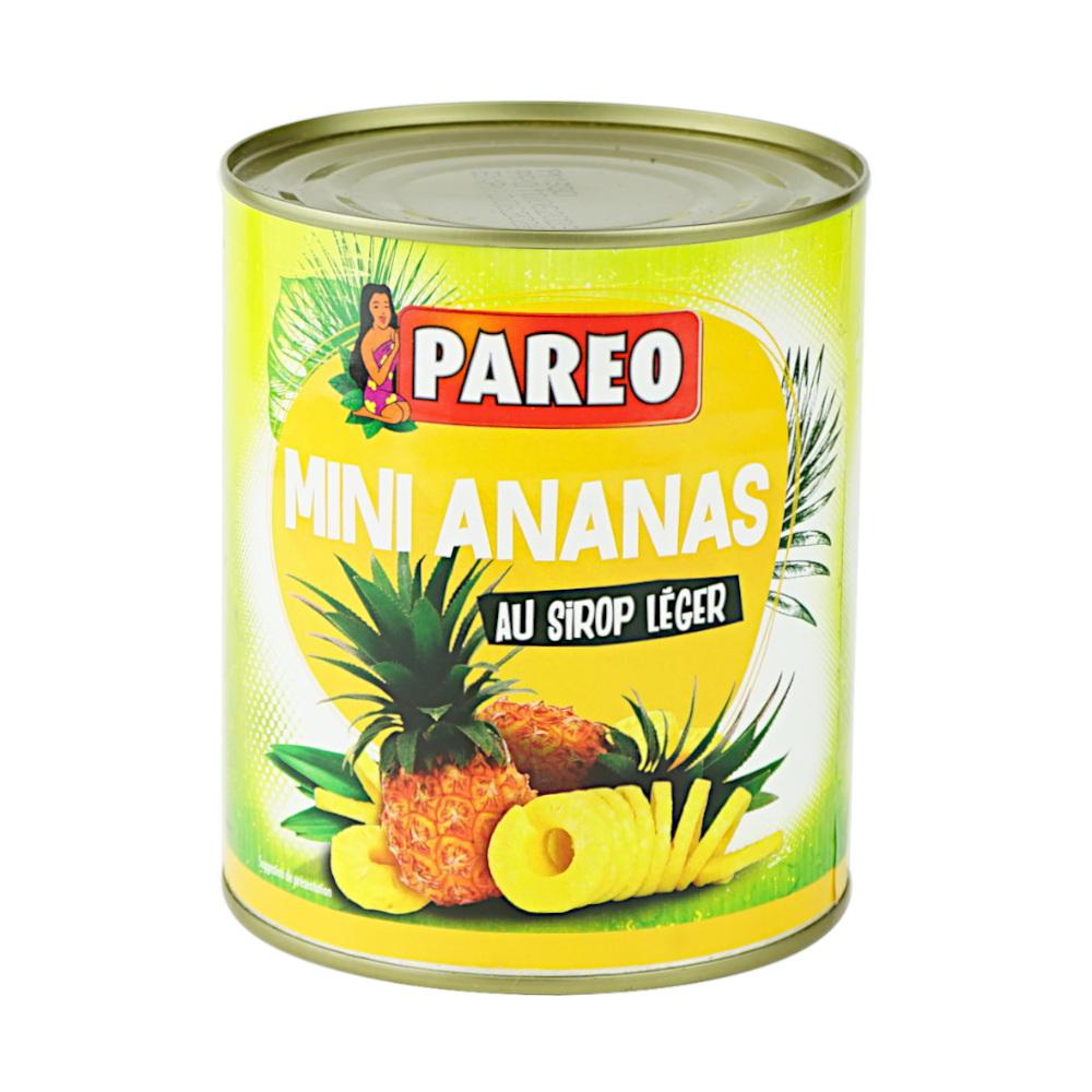 Mini tranches d'ananas 1 kg Brover