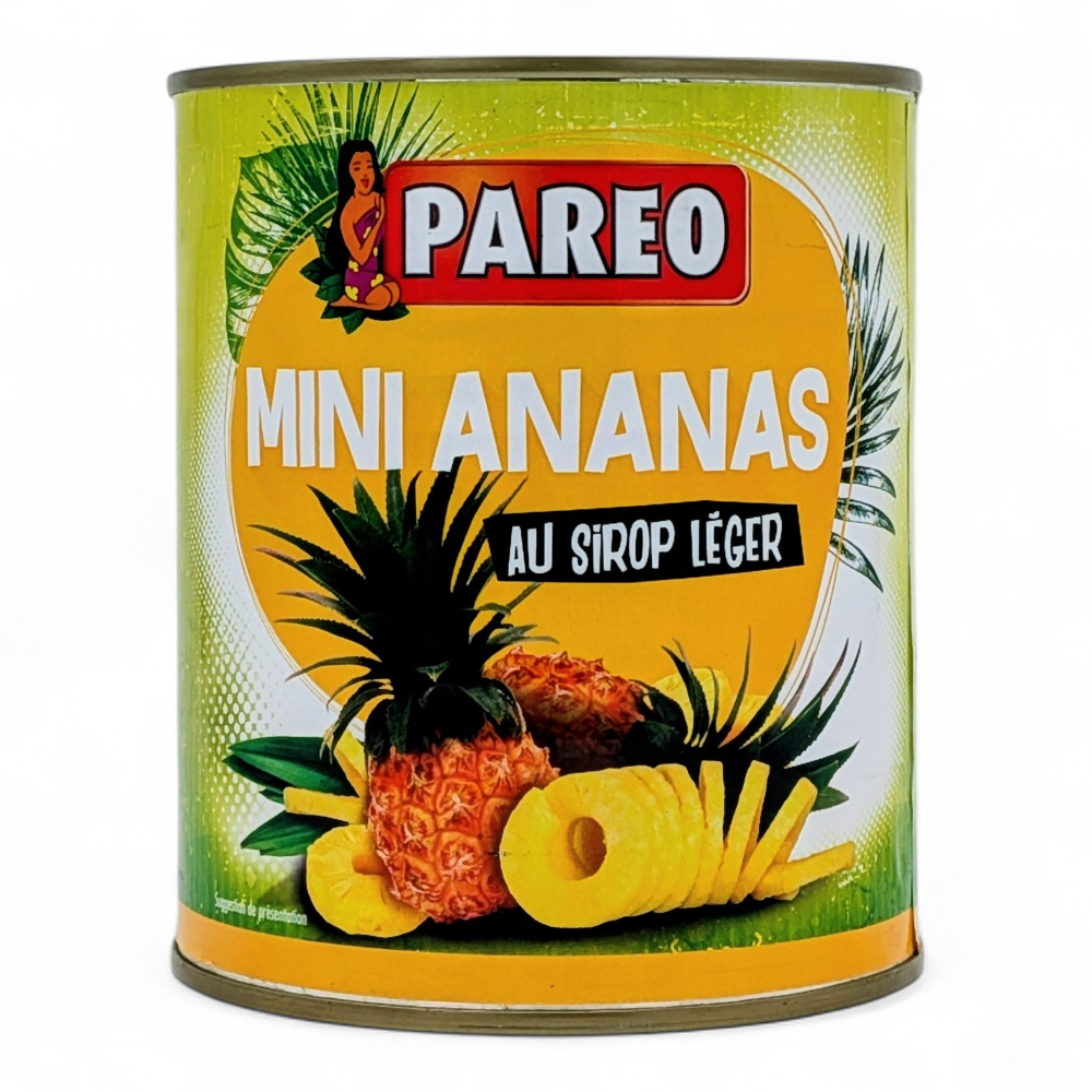 Mini tranches d'ananas 850 g Brover