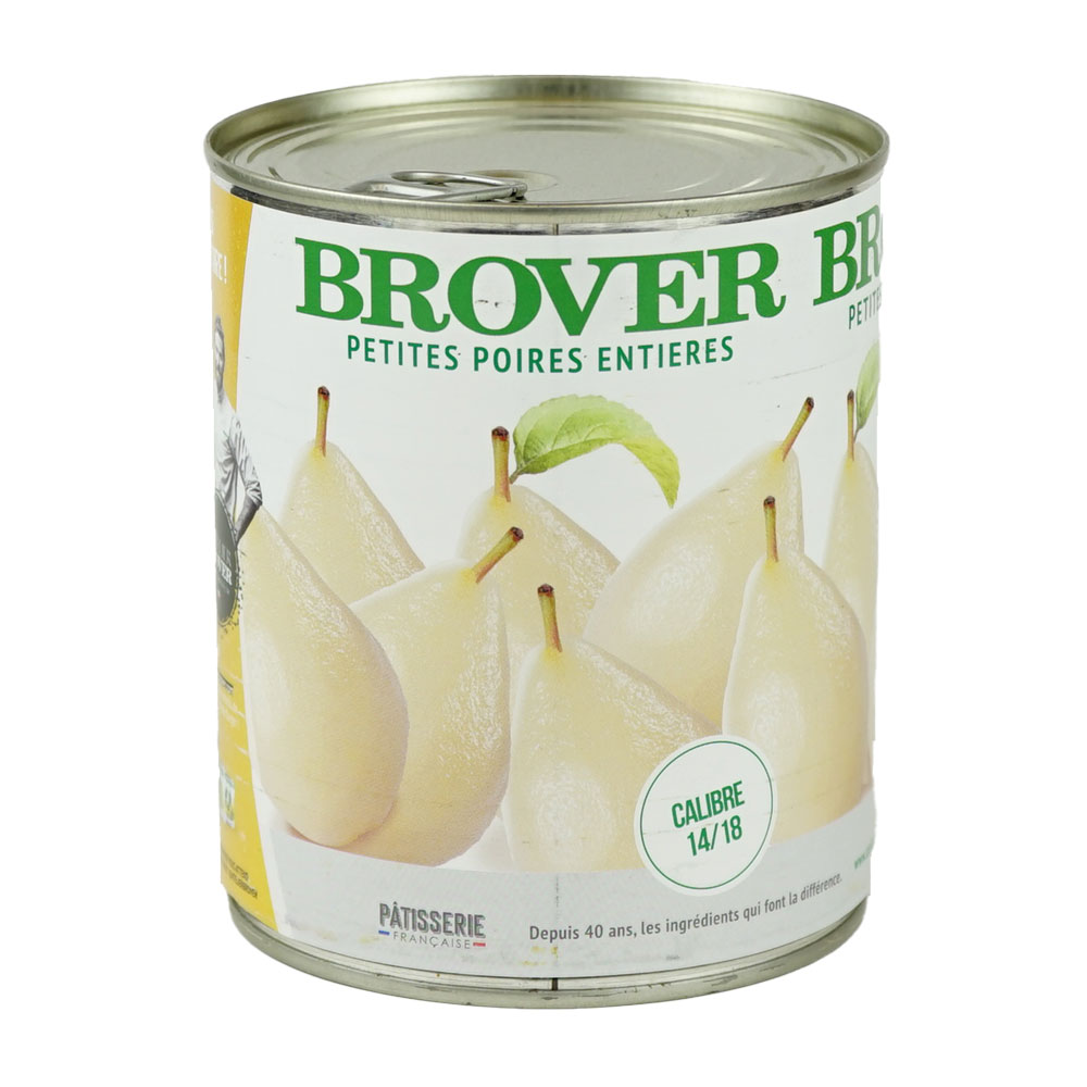 Mini Pears in Light Syrup 840 g Brover