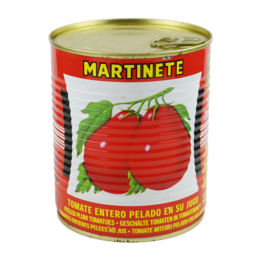 Tomates entières pelées 850 ml Martinete