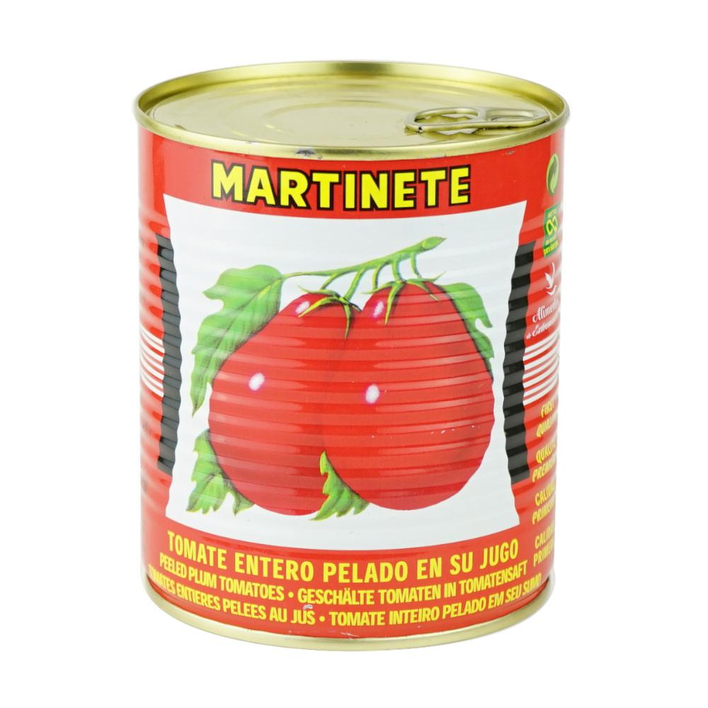 Tomatoes Whole Peeled 850 ml Martinete