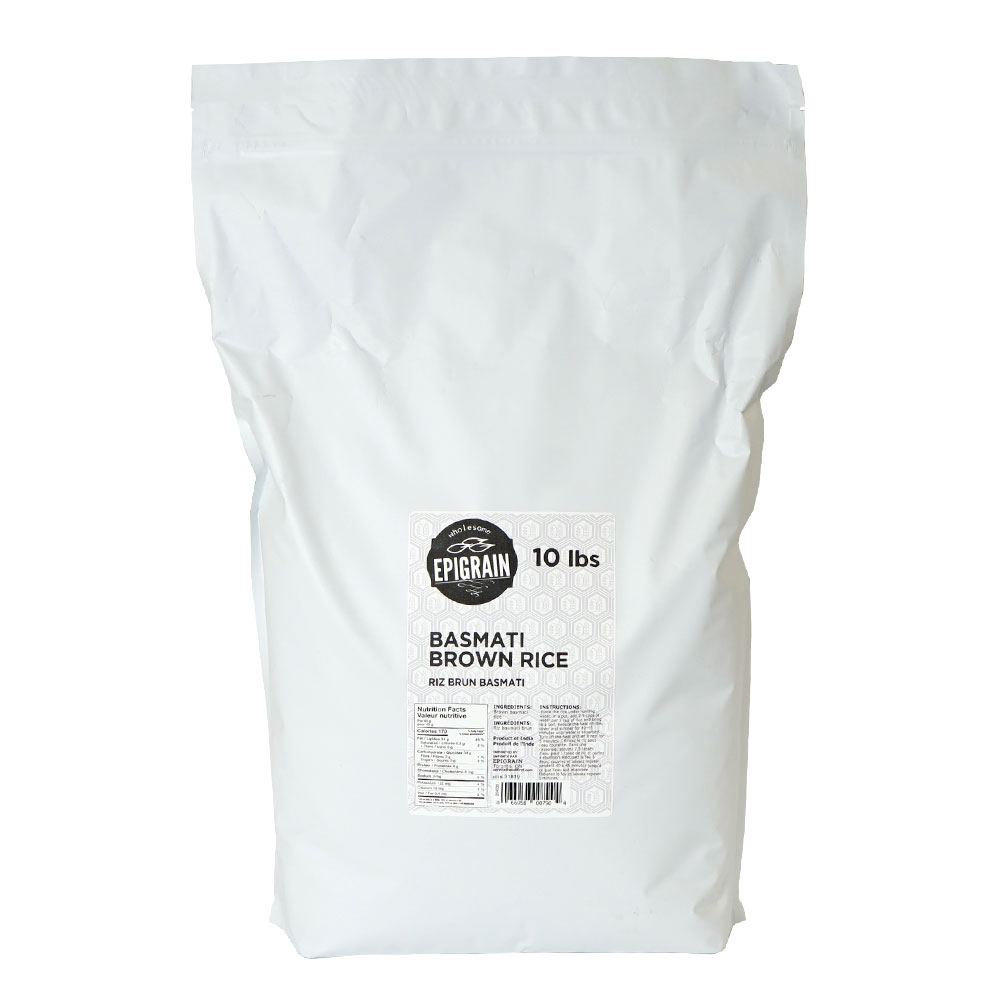 Riz brun basmati 10 lbs Epigrain