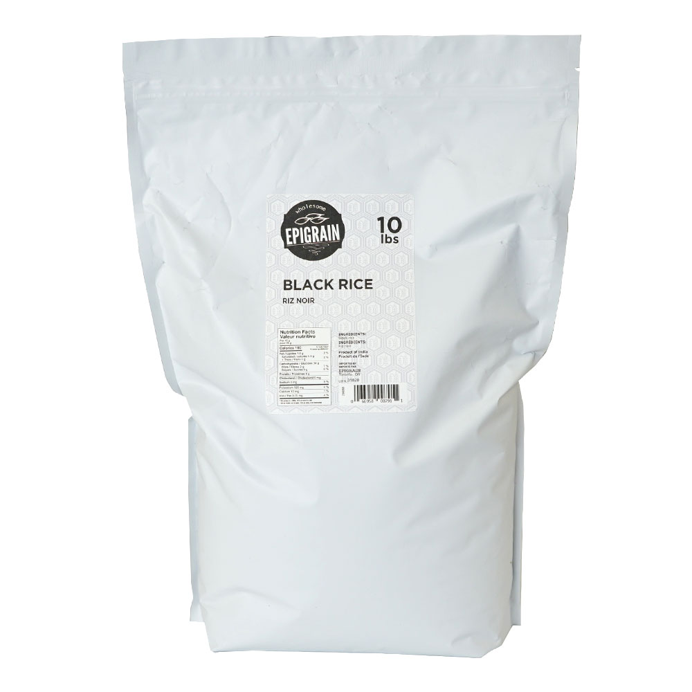 Riz noir 10 lbs Epigrain