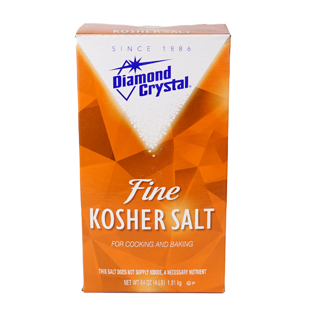 Kosher Salt (Fine) 4 lbs Diamond Crystal