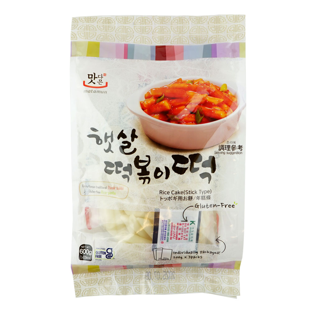 Rice Cake Stick Korean 600 g Matamun