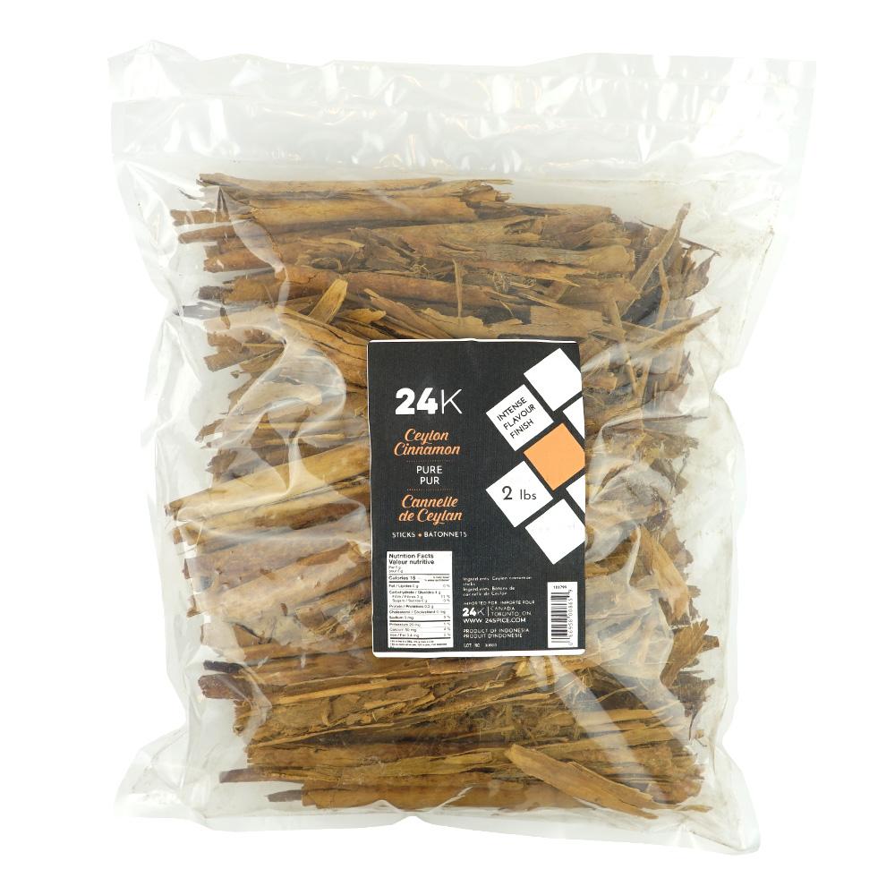 Cinnamon Sticks Ceylon 2 lbs 24K