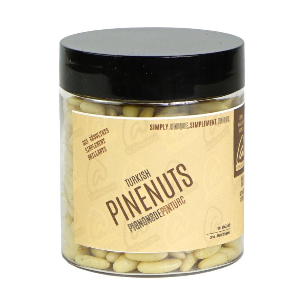 Pinenuts Raw Shelled Turkish 80 g Almondena