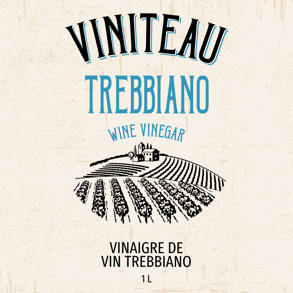 Vinaigre de vin Trebbiano 1 L Viniteau