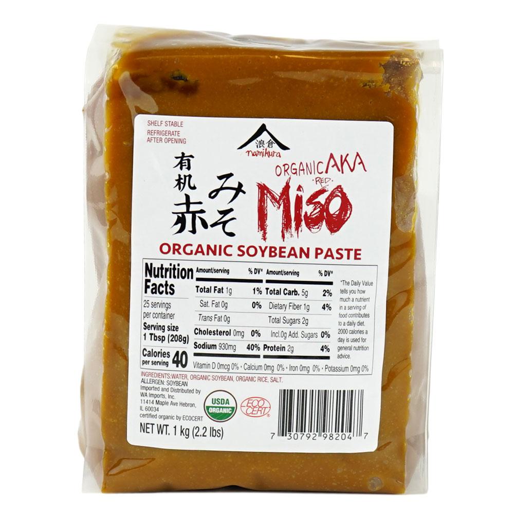 Pâte de miso rouge 1 kg Namikura