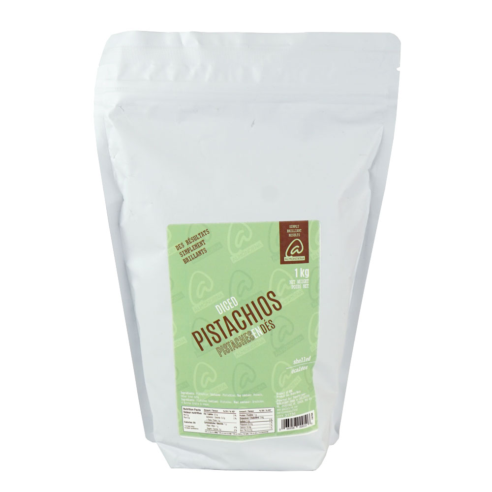 Pistache coupée en dés 1 kg Almondena