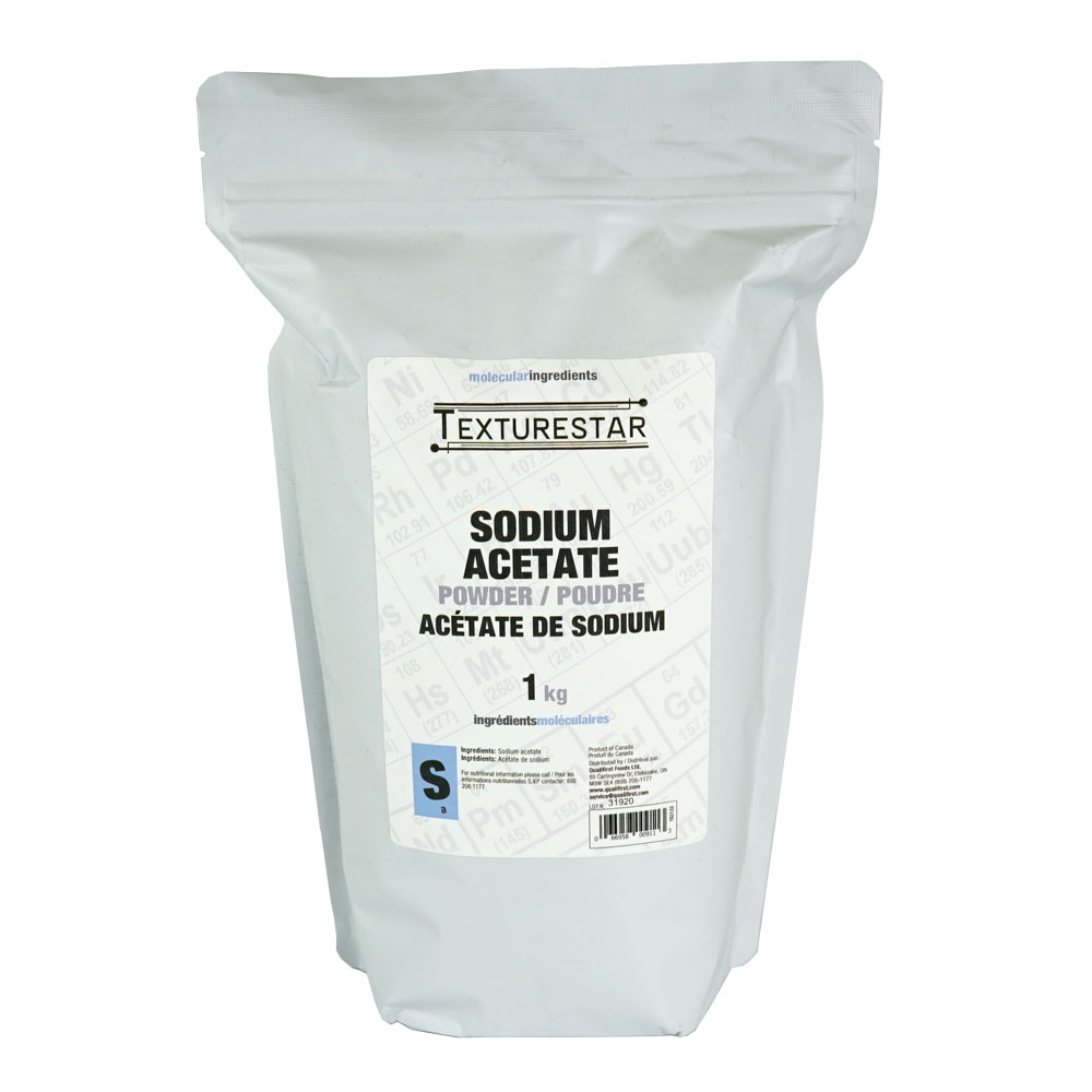 Acétate de sodium 1 kg Texturestar