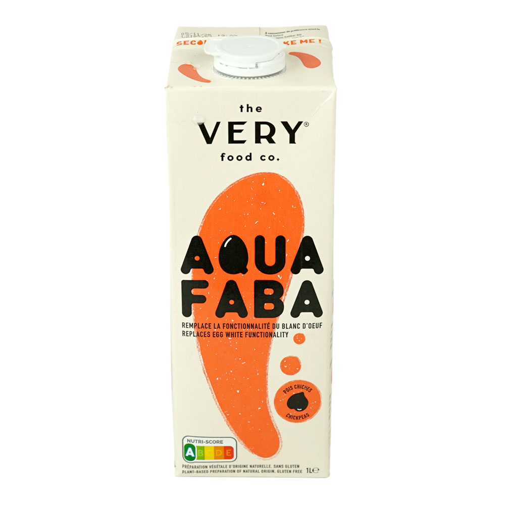 Aquafaba Vegan Egg White Substitute 1 L The VERY Food Co.