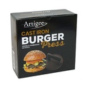 Cast Iron Burger Press 1 pc Artigee