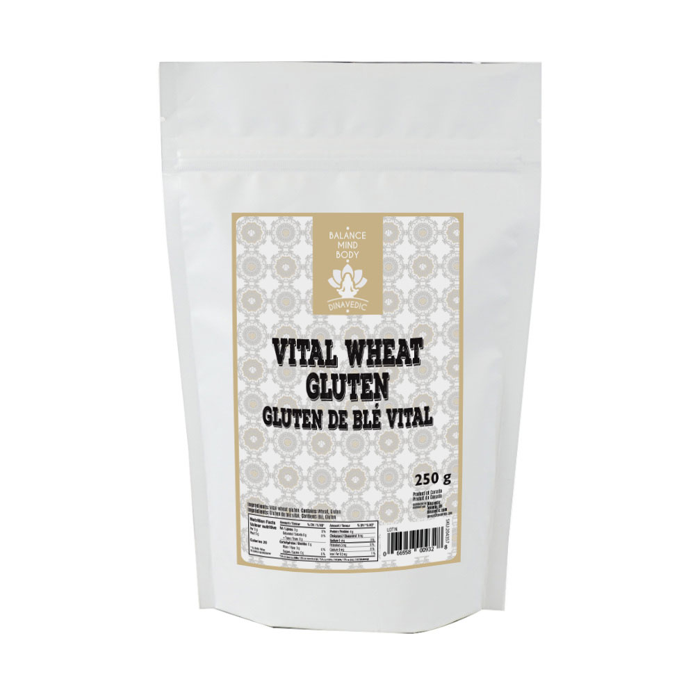 Vital Wheat Gluten 250 g Dinavedic