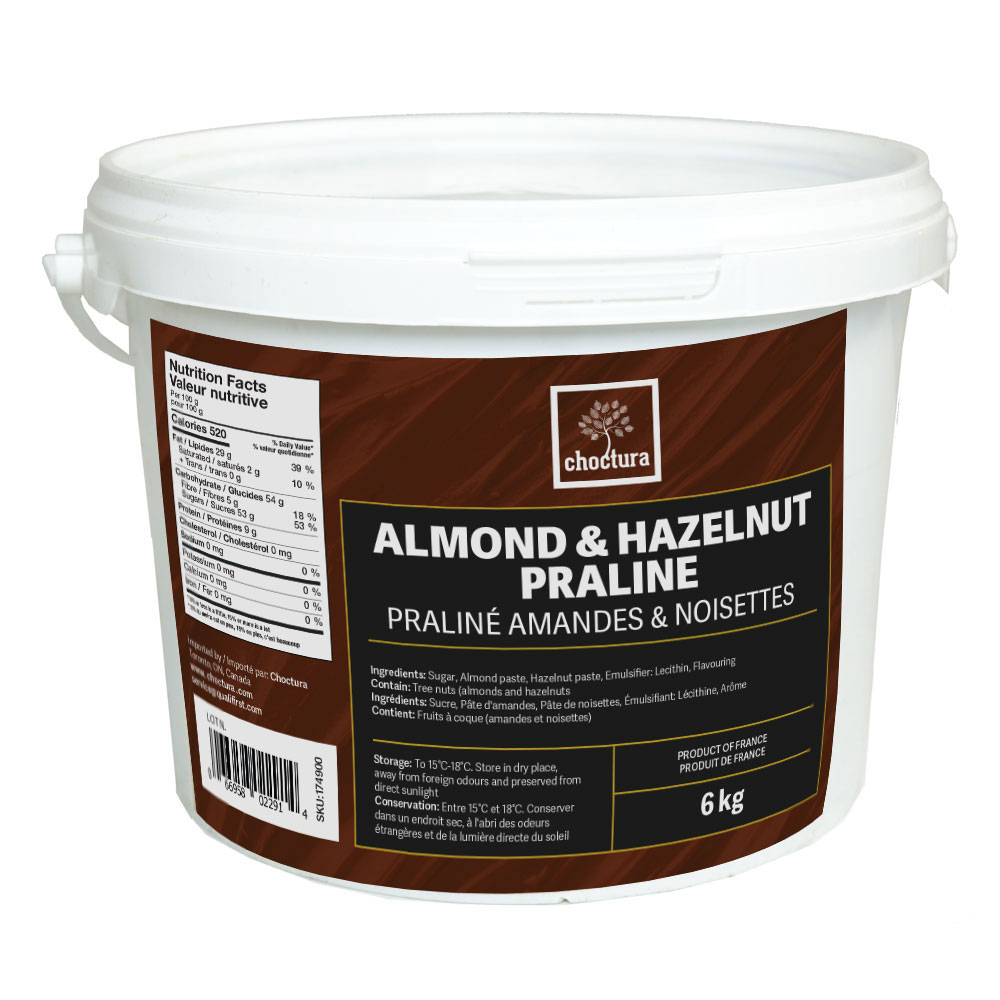 Almond & Hazelnut Praline 6 kg Choctura
