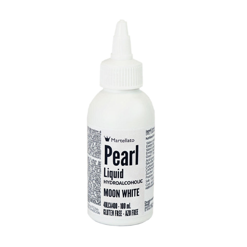 Liquid Pearl White Moon Hydroalcoholic 100 ml Martellato