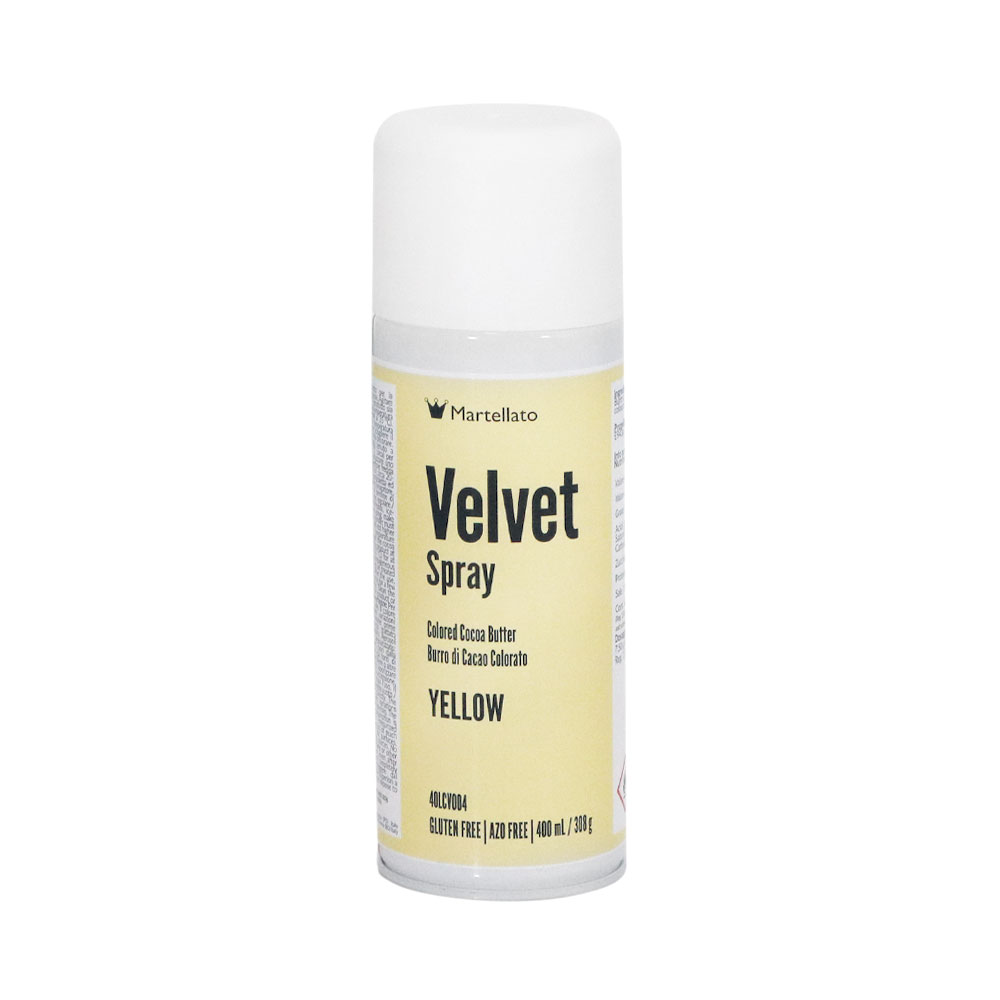 Spray Velvet Yellow 400 ml Martellato