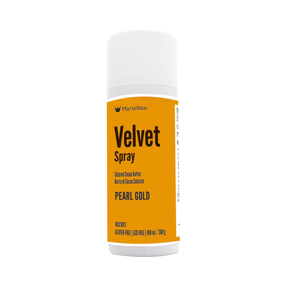 Spray Velvet Gold 400 ml Martellato