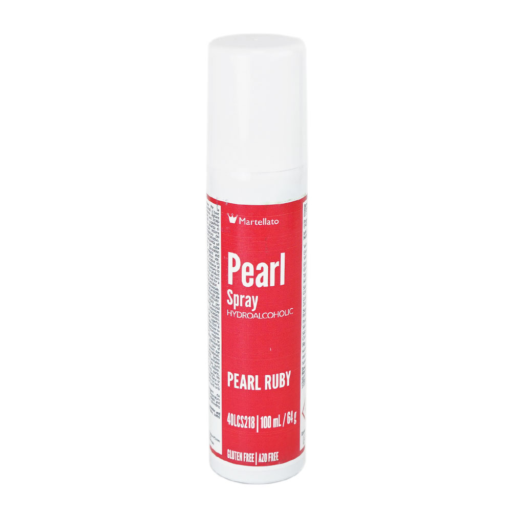 Spray Pearl Ruby Hydroalcoholic 100 ml Martellato