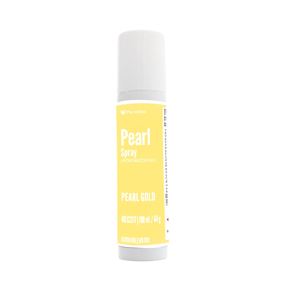 Spray Pearl Gold Hydroalcoholic 100 ml Martellato