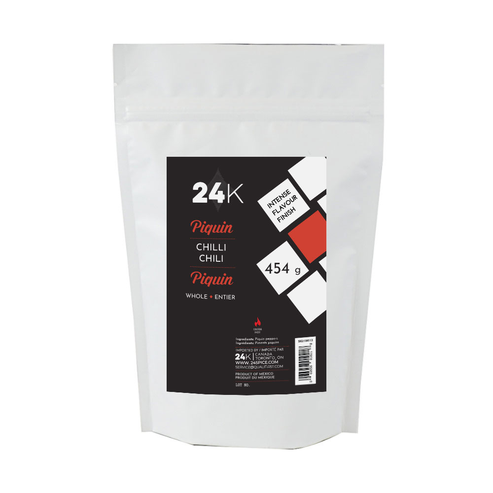 Piquin Chili Whole 454 g 24K