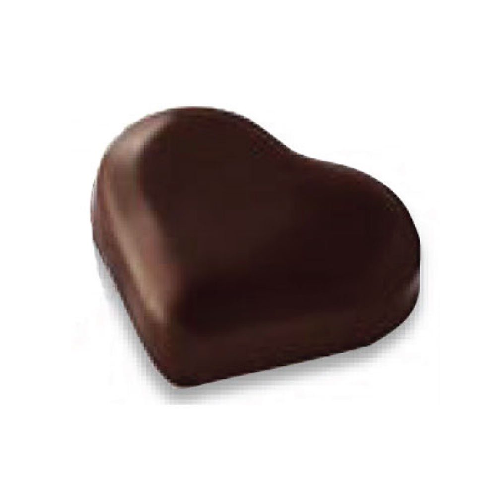 Heart Raspberry Dark Chocolate Bonbon 2 kg Choctura