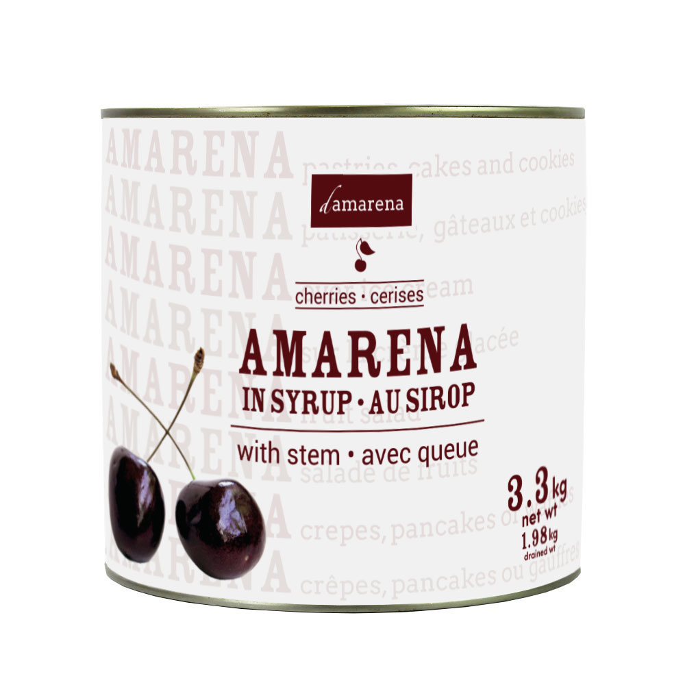 Cerises Amarena avec Tige 3.3 kg D'Amarena