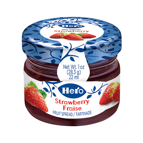 Strawberry Fruit Spread (28.3g) 72 ct Hero