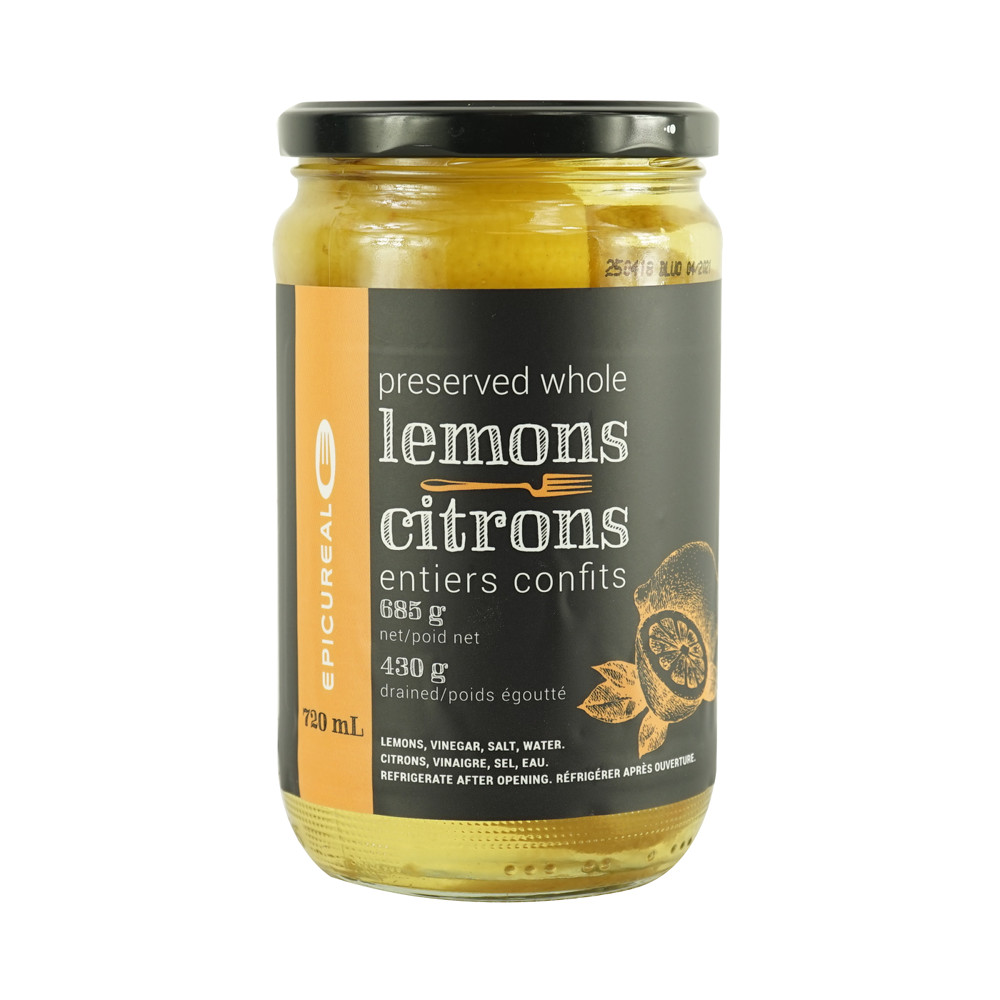 Lemon Preserved Whole 720 ml Epicureal