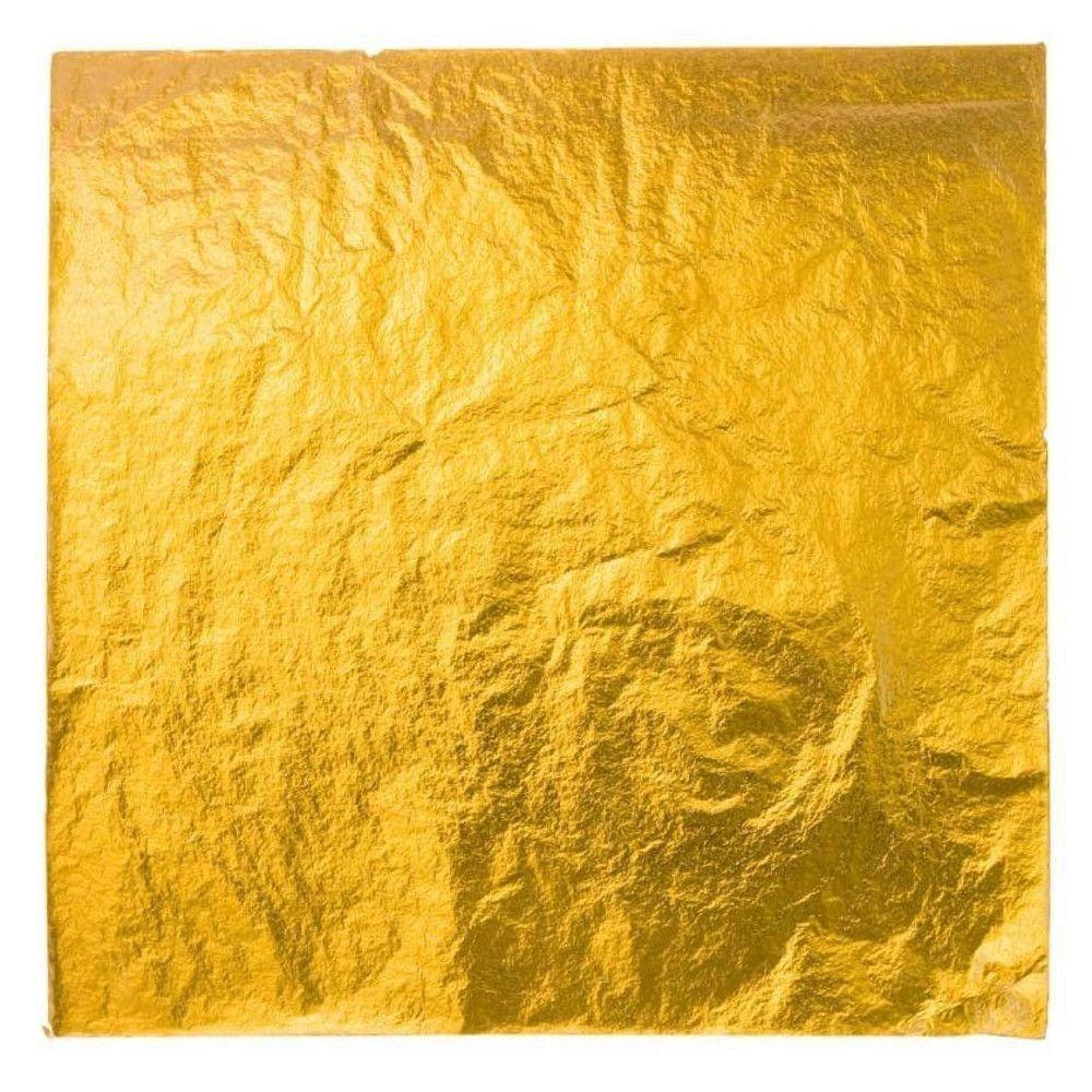 Gold Leaves 23K Decorative (3x3") 25 pc Choctura