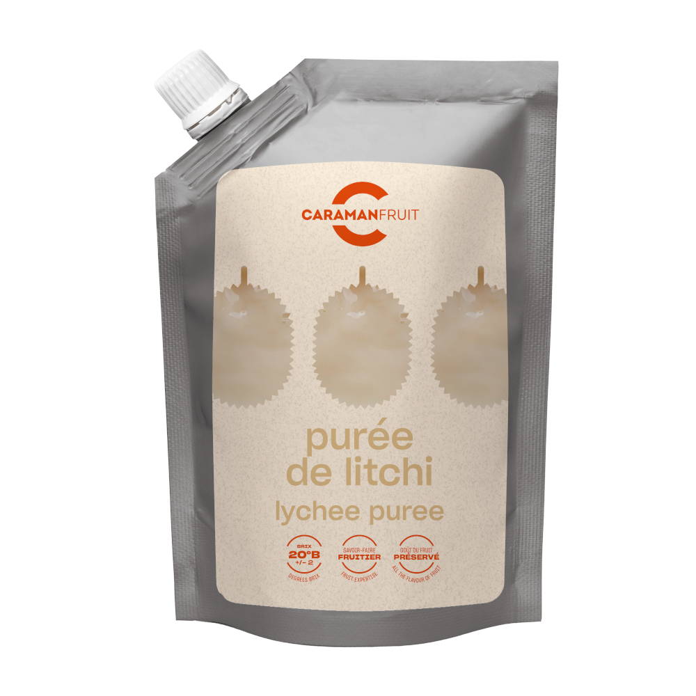 Purée de Litchi 1 kg Caramanfruit